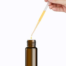 Load image into Gallery viewer, Glass Roller Bottles with Stainless Steel Ball, 10ml Essential Oil Roller Bottles for Essential Oils, Perfumes, Lip Balms, Roll on Bottles Dropper Included