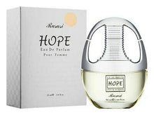 Load image into Gallery viewer, Hope for Women EDP - Eau De Parfum 50 ML (1.6 oz) I | Middle East Fragrance | andalwood from India and various musky notes | Evokes Success, Energy, Optimism & HOPE | by RASASI Perfumes