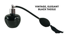 Load image into Gallery viewer, HOME-X Refillable Glass Perfume Bottle with Atomizer, Black Body Spray Pump for Women