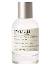 Load image into Gallery viewer, Le Labo Santal 33 50ml 1.7 oz eau de parfum Perfume