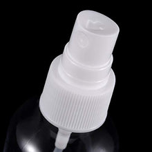 Load image into Gallery viewer, ZEONHAK 50 Pack 4oz Plastic Spray Bottles, Clear Spray Bottles with Caps, Fine Mist Spray Bottle For Essential Oils, Facial Spray, Hair Spray, Perfumes and Other Liquids, Refillable