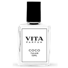 Load image into Gallery viewer, Vita Parfum Natural Oil Perfume (15ml) for Women & Cologne for Men | Roll On Bottle Applicator with Essential Oils | Unisex Scents (Coco Tulum)