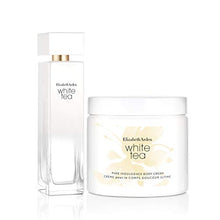 Load image into Gallery viewer, Elizabeth Arden White Tea Eau de Toilette Spray, 3.3 oz and Pure Indulgence Body Cream, 13.5 oz Pack