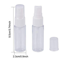 Load image into Gallery viewer, BENECREAT 30 Pack 20ml Plastic Fine Mist Spray Bottles with 10 Pack Plastic Pipettes for Perfume, Essential Oils