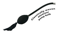 Load image into Gallery viewer, HOME-X Refillable Glass Perfume Bottle with Atomizer, Black Body Spray Pump for Women