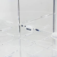 Load image into Gallery viewer, Happy Deals Mecool Makeup Organizer 360 Degree Rotation Adjustable Storage Case Jewelry Cosmetic Perfumes Display Stand Box Diamond Pattern Make Up Storage for Dresser, Bedroom, Bathroom