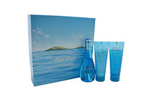 Load image into Gallery viewer, Cool Water By Davidoff 3 Piece Set : 3.4 Oz EDT Spray+2.5 Oz Moisturizing Body Lotion+2.5 Oz Gentle Shower Breeze(shower Gel) for Women