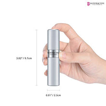 Load image into Gallery viewer, Scentractive,10 pcs 8ml Silver Empty Refillable Portable Mini Vial Travel Size Durable Aluminum Perfume Spray Atomizer Bottle, Scent Fine Mist Fragrance Essential oil Pump Case fit Purse