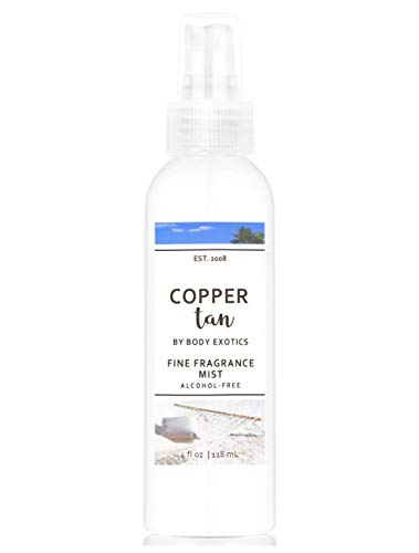 Coppertan Perfume Alcohol-free Fine Fragrance Mist by Body Exotics