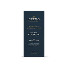 Load image into Gallery viewer, Cremo Spray Cologne, Palo Santo (Reserve Collection), Combination of Bright Cardamom, Dry Papyrus and Aromiatic Palo Santo, 3.4 Fluid Ounce