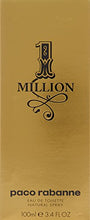 Load image into Gallery viewer, Paco Rabanne 1 Million for Men Eau de Toilette Spray, 3.4 Ounce