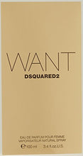 Load image into Gallery viewer, Want Dsquared2 For Women Eau De Parfum Spray 100ml/3.4oz