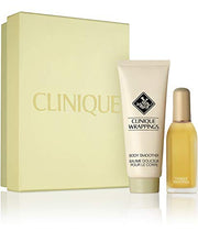 Load image into Gallery viewer, Clinique Wrappings Perfume Spray And Body Smoother Gift Set
