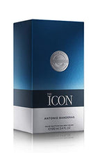Load image into Gallery viewer, Antonio Banderas Perfumes -The Icon - Eau de Toilette Spray for Men, Amber Woody, Sandalwood Fragrance - 3.4 Fl Oz