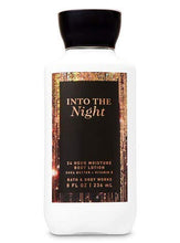Load image into Gallery viewer, Bath and Body Works INTO THE NIGHT - Deluxe Gift Set Body Lotion - Body Cream - Fragrance Mist and Shower Gel - Full Size