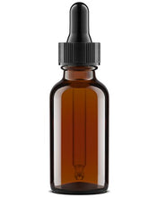 Load image into Gallery viewer, Chef's Star Glass Dropper Bottle, Carrier for Perfume and Essential Oils Storage Bottles for Liquids with Free Gold Glass Pen, 1 Oz (Amber 24 Pack 1oz)