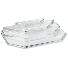 Load image into Gallery viewer, byAlegory Acrylic Mini Perfume & Mini Scented Oils Organizer & Vanity Display 4 Tiers For Storing Mini, Travel Size, Rollerball Beauty Perfume Bottles - Clear