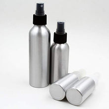 Load image into Gallery viewer, Uheng 10 Pack 3oz Aluminum Fine Mist Spray Bottles, Refillable Perfume Atomizer Empty Beauty Metal Sprayer Essential Oil Cosmetic Travel Container