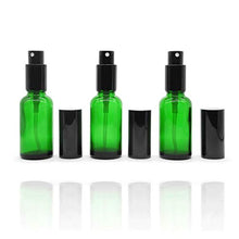 Load image into Gallery viewer, Yizhao 1oz Green Glass Spray Bottle for Essential Oils,Empty Refillable Spray Bottles with Fine Mist for Aromatherapy,Perfume,Massage,Hair,Pet,Chemical?Çô12 Pcs