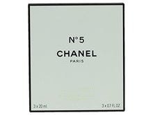 Load image into Gallery viewer, No. 5 by Chanel for Women, Set (Eau De Toilette Spray 0.7 Ounce, Two Eau De Toilette Refills, 0.7 Ounce Each)