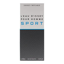 Load image into Gallery viewer, Issey Miyake Eau de Toilette Spray, L'eau D'issey Pour Homme Sport, 3.3 Ounce