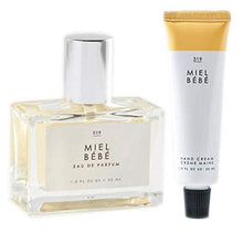 Load image into Gallery viewer, Gourmand Miel Bebe Eau De Parfum And Hand Cream Set! Blended Scents Of Juicy Mandarin, Honey Blossom, Sandalwood & Praline! A Luxurious Fragrance And Hand Cream! Choose Your Perfume! (Miel Bebe)