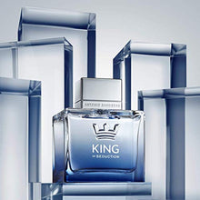 Load image into Gallery viewer, Antonio Banderas Perfumes - King of Seduction - Eau de Toilette Spray for Men, Masculine, Intense and Energetic Fragrance with Bergamot and Apple - 3.4 Fl Oz