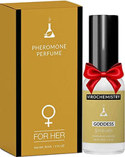 Load image into Gallery viewer, Pheromones to Attract Men for Women (Goddess) - Elegant, Ultra Strength Organic Fragrance Body Perfume (1 Fl. Oz)(Human Grade Pheromones to Attract Men)