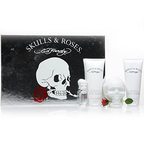 Christian Audigier Ed Hardy Skulls and Roses for Women Gift Set