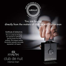 Load image into Gallery viewer, Armaf Club De Nuit Intense Man EDT Men New in Box, Black , 3.6 Fl Oz