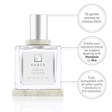 Load image into Gallery viewer, ZENTS Eau de Toilette Perfume (Earth Fragrance) Clean Luxury Scents, Gentle Long-Lasting Aromatherapy for Men and Women, 1.69 oz