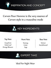 Load image into Gallery viewer, Carven Pour Homme Eau de Toilette Natural Spray, 3.33 Fl Oz