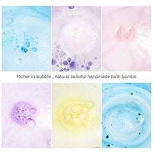 Load image into Gallery viewer, Bath Bombs Gift Set 6 Extra Large 4oz Fizzies??îShea & Coco Butter Dry Skin Moisturize, Perfect for Bubble & Spa Bath. Handmade Birthday Mothers Day Gifts idea for Her/Him, Wife, Girlfriend