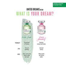 Load image into Gallery viewer, Benetton United Dreams Live Free Eau de Toilette Spray for Women, 2.7 Ounce