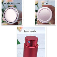 Load image into Gallery viewer, 8ml Refillable Perfume Bottle Perfume Atomizer Easy to Carry on Travel Atomizer Empty Bottle Portable Perfume Spray Bottle No Cap Rotating Nozzle(7 Multicolor) (7 Color Combinations)