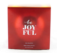 Load image into Gallery viewer, Be Joyful Eau de Parfum 2.5 oz Bath & Body Works Holiday Packaging
