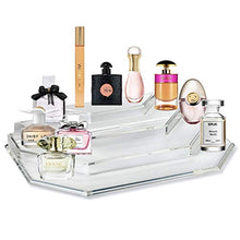 Load image into Gallery viewer, byAlegory Acrylic Mini Perfume & Mini Scented Oils Organizer & Vanity Display 4 Tiers For Storing Mini, Travel Size, Rollerball Beauty Perfume Bottles - Clear