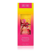 Load image into Gallery viewer, Wild and Free Sunset Haze Hydrating Hair & Body Fragrance by Tru Western, Perfumes for Women - With Notes of Coastal Bergamot, Sun-kissed Quince, and Coconut Cr?¿me Heliotrope - 3.4 oz 100 mL