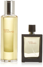 Load image into Gallery viewer, Hermes Terre D'hermes Pure Perfume 2 Pc Set For Men (4.2 Parfum Refill + 1.0 Parfum Refillable Spr)