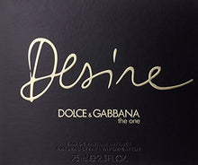Load image into Gallery viewer, Dolce & Gabbana Eau de Parfum Spray, The One Desire, 2.5 Ounce