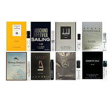 Load image into Gallery viewer, Men's cologne sampler set - ALL High end Designer perfume sample Lot x 7 Cologne Vials (Brandon's Choice)
