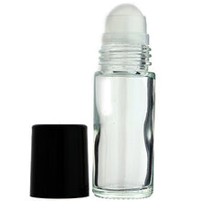 Load image into Gallery viewer, 72-PIECE 1 OZ 30 ML ROLL ON PLAIN EMPTY REFILLABLE GLASS BOTTLE (Perfume Fragrance Cologne Essential Oil)