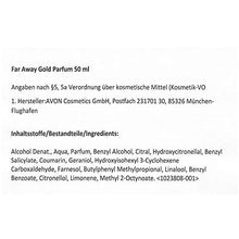 Load image into Gallery viewer, AVON Far Away Gold Eau de Parfum Natural Spray 50ml - 1.7 fl.oz.