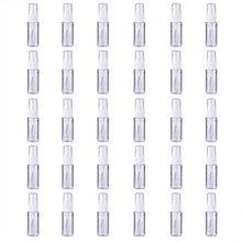 Load image into Gallery viewer, BENECREAT 30 Pack 20ml Plastic Fine Mist Spray Bottles with 10 Pack Plastic Pipettes for Perfume, Essential Oils