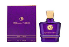 Load image into Gallery viewer, ROYAL MYSTERY, Eau de Perfume 100mL | Chypre Fruity Fragrance for Women | Melon, Pear, Freesia, Roses, Rhubarb and a Warm Finish of Patchouli and Amber | Parfum by Swiss Arabian Oud | Intense Spray