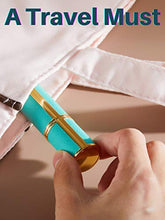 Load image into Gallery viewer, UULANFA Refillable Perfume Bottle Atomizer for Travel,Portable Easy Refillable Perfume Spray Pump Empty Bottle for men and women with Mini Pocket Size 5ml (SU.G-Brown)