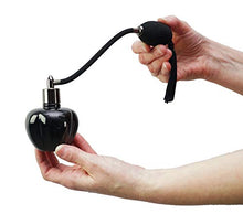 Load image into Gallery viewer, HOME-X Refillable Glass Perfume Bottle with Atomizer, Black Body Spray Pump for Women