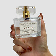 Load image into Gallery viewer, Element Edition Women's Perfume Spray - Pearl, 3.4 oz 100 ml - Calming and Relaxing Fragrance with a Blending of Peach, Rosewater, and Skin Musk - Tru Fragrance & Beauty
