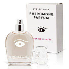 Load image into Gallery viewer, Eye Of Love - Evening Delight Pheromone Parfum for empowered women to Attract Men - Highest Concentration Perfume Spray with Spicy scent - 50 ml