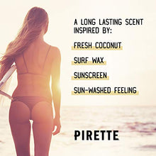 Load image into Gallery viewer, PIRETTE Perfume Oil for Women ?Çô Beach Inspired Fragrance with Long Lasting Notes of Fresh Coconut, Surf Wax and Sunscreen (15 ml)